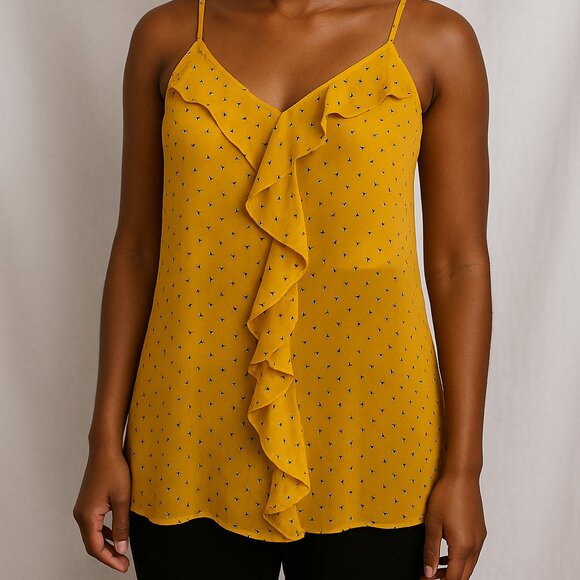 (2for15$) yellow top transparant , large - Picture 1 of 5